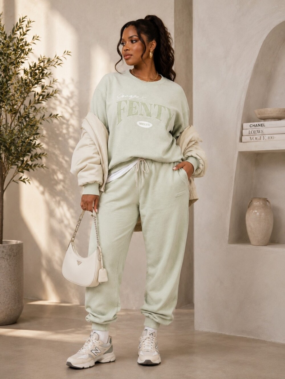 🔥 Savage X Fenty Jogger Set (1X, EUC) – Chic Set One Owner
